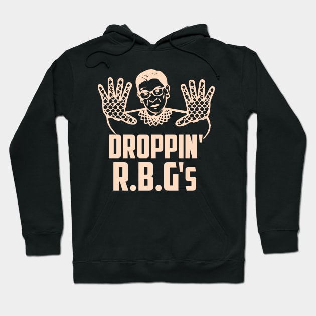 Droppin' R.B.G's Hoodie by Bingeprints